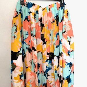 EUC Ava & Viv Flowered Skirt